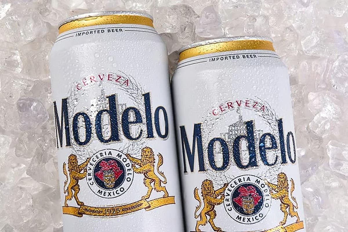 Cold Modelo beer on ice — beer & wine delivered by Western Ave Pharmacy